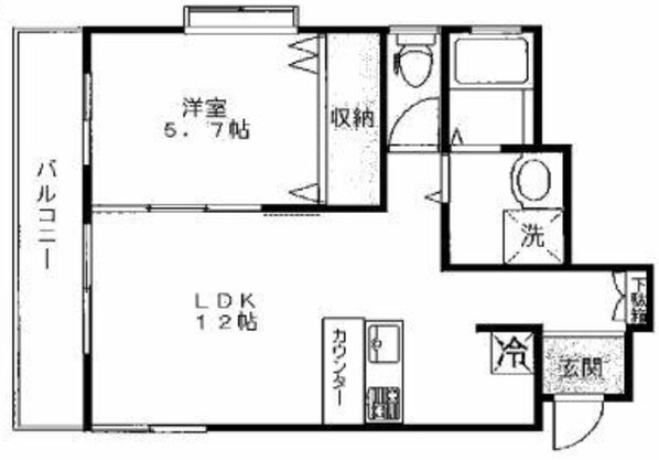 メゾンプチパレの物件間取画像